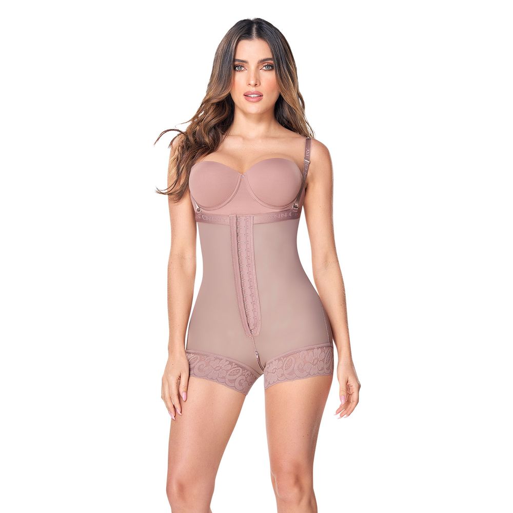 Faja Colombiana Strapless Tipo Short Comfort Lucia Mujer