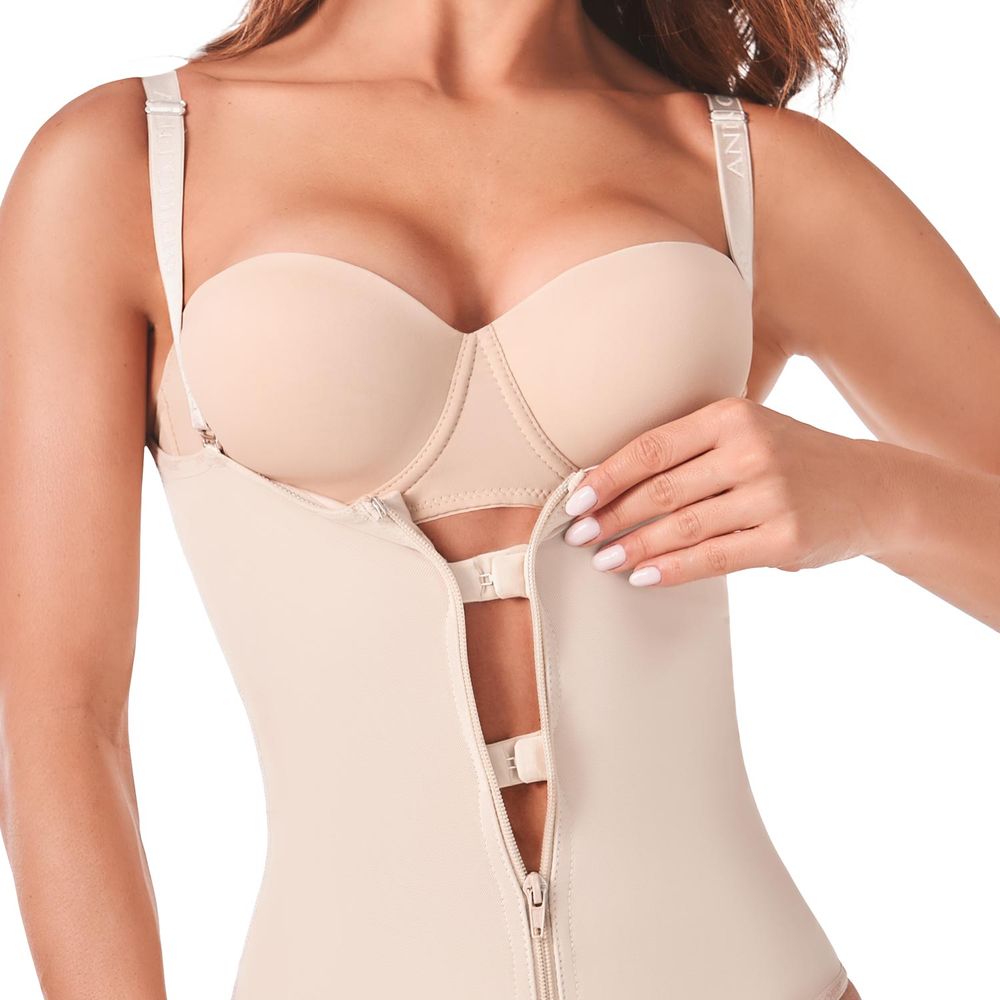Faja Colombiana Tipo Body Tanga Powernet Enelia Mujer