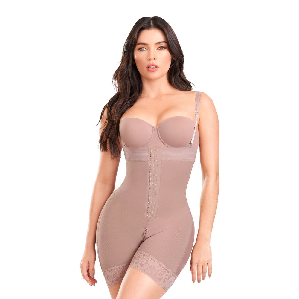 Faja Colombiana Strapless BrocheTipo Short Power Secret Mujer